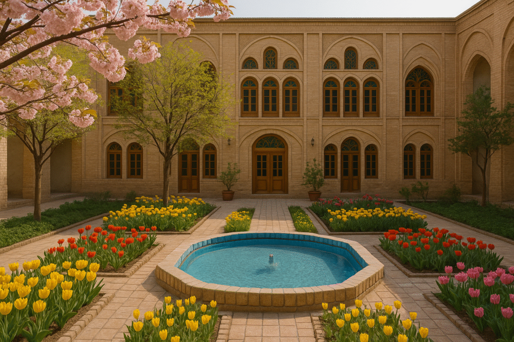 معماری ایرانی و آیینهای نوروزی