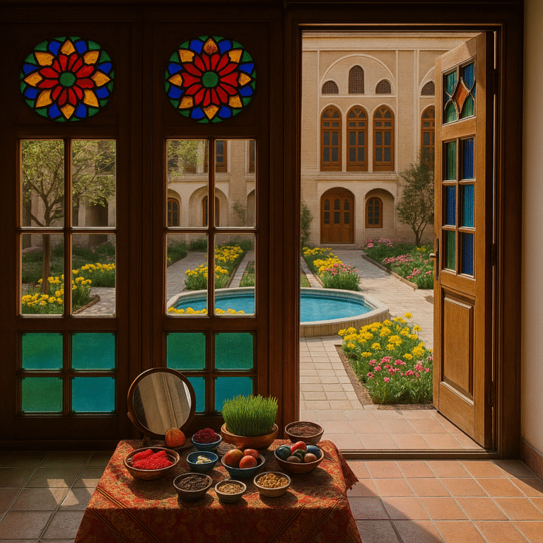 تصویری از معماری ایرانی