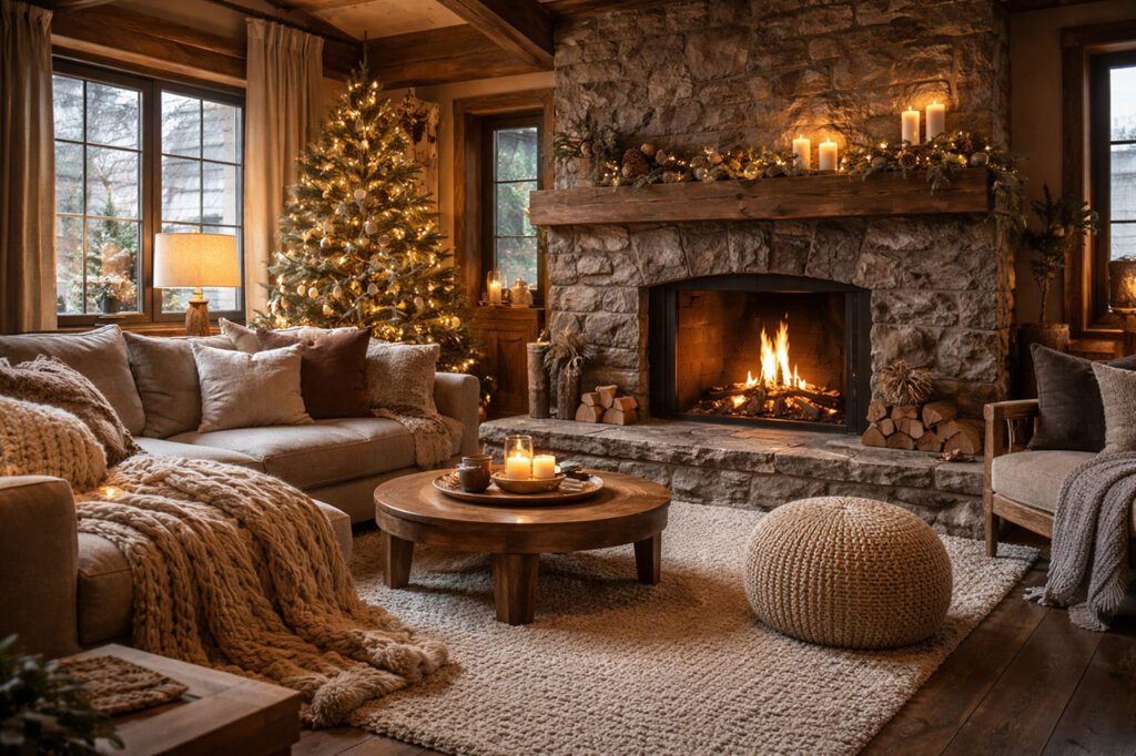 معماری زمستانی